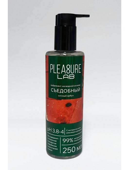 Лубрикант на водной основе Pleasure Lab с ароматом арбуза - 250 мл. - Pleasure Lab - купить с доставкой в Брянске