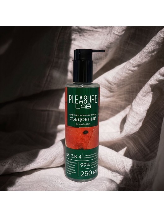 Лубрикант на водной основе Pleasure Lab с ароматом арбуза - 250 мл. - Pleasure Lab - купить с доставкой в Брянске