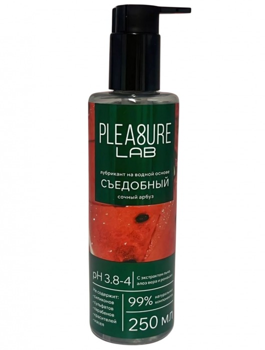 Лубрикант на водной основе Pleasure Lab с ароматом арбуза - 250 мл. - Pleasure Lab - купить с доставкой в Брянске