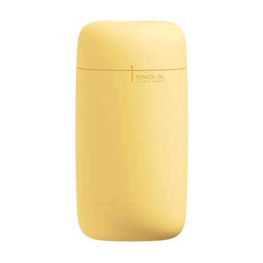 Желтый мастурбатор Tenga Puffy - Tenga - в Брянске купить с доставкой