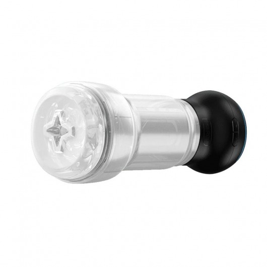 Набор PowerBlow   Feel Pocket Stroker Crystal: мастурбатор и интерактивная насадка - Kiiroo - в Брянске купить с доставкой