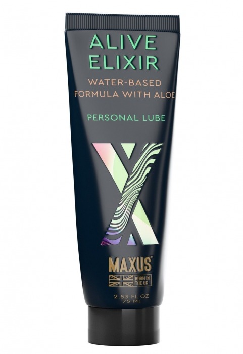 Интимный гель на водной основе MAXUS Alive Elixir - 75 мл. - Maxus - купить с доставкой в Брянске