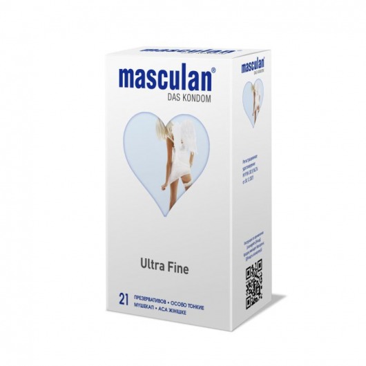 Особо тонкие презервативы Masculan Ultra Fine - 21 шт. - Masculan - купить с доставкой в Брянске