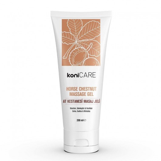 Расслабляющий массажный гель Konicare Horse Chestnut Massage Gel - 200 мл. - KoniCARE - купить с доставкой в Брянске