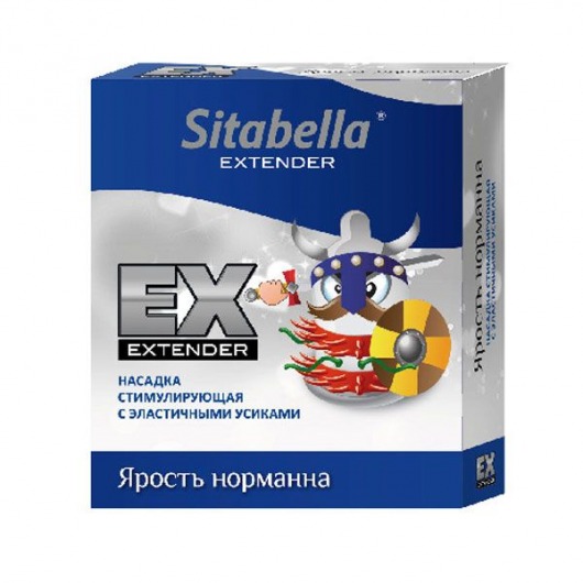 Стимулирующая насадка Sitabella Extender  Ярость норманна - Sitabella - купить с доставкой в Брянске