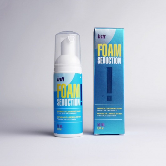 Очищающая пенка для тела Foam Seduction - 50 мл. - INTT - купить с доставкой в Брянске