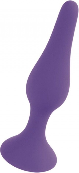 Фиолетовая анальная втулка Silcone Purple Plug Large - 12,5 см. - Boys of Toys в Брянске Фиолетовая анальная втулка Silcone Purple Plug Large - 12,5 см. - Boys of Toys
