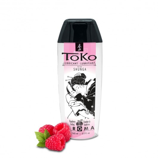 Интимная смазка TOKO Aroma Raspberry Feeling с ароматом малины - 165 мл. - Shunga - купить с доставкой в Брянске