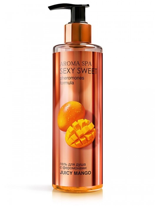 Гель для душа с феромонами и ароматом манго Juicy Mango - 200 мл. -  - Магазин феромонов в Брянске