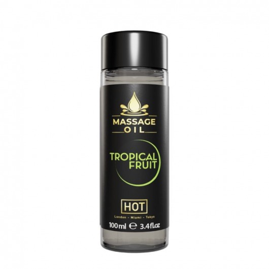 Массажное масло c ароматом тропических фруктов Massage Oil - 100 мл. - HOT - купить с доставкой в Брянске