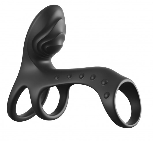 Черная насадка на пенис Ultimate Couples Cage Pro - Pipedream - в Брянске купить с доставкой