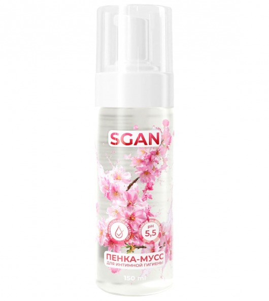Пенка-мусс для интимной гигиены SGAN с пребиотиками - 150 мл. - SGAN - купить с доставкой в Брянске