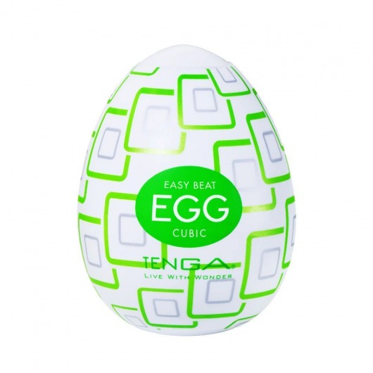 Мастурбатор-яйцо Tenga Egg Cubic - Tenga - в Брянске купить с доставкой