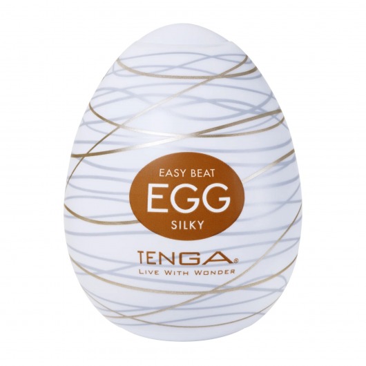 Мастурбатор-яйцо Tenga Egg Silky - Tenga - в Брянске купить с доставкой