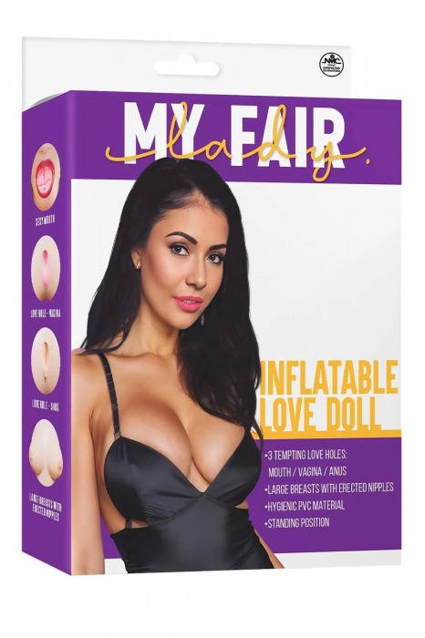 Телесная надувная секс-кукла с 3 любовными отверстиями - NMC - в Брянске купить с доставкой