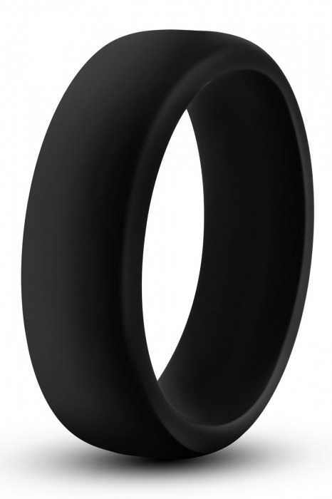 Черное эрекционное кольцо Silicone Go Pro Cock Ring - Blush Novelties - в Брянске купить с доставкой