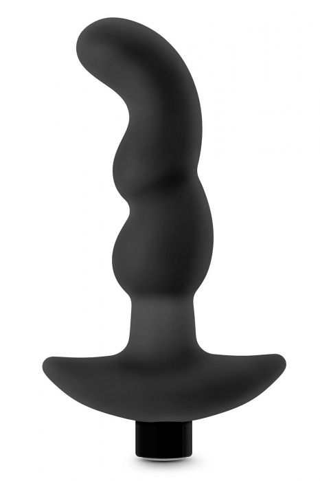 Черный вибромассажер простаты Prostate Massager 03 - 15,2 см. - Blush Novelties - в Брянске купить с доставкой