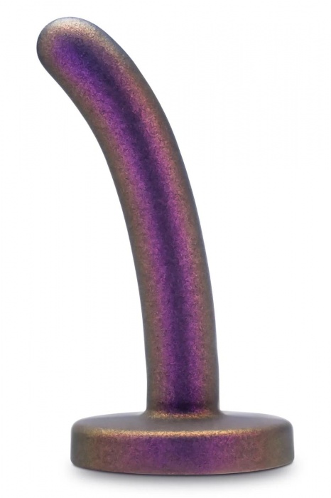 Фиолетовая насадка с гладкой поверхностью Surrender 4.75 Inch Beginner Pegging Dildo - 12 см. - Blush Novelties - купить с доставкой в Брянске