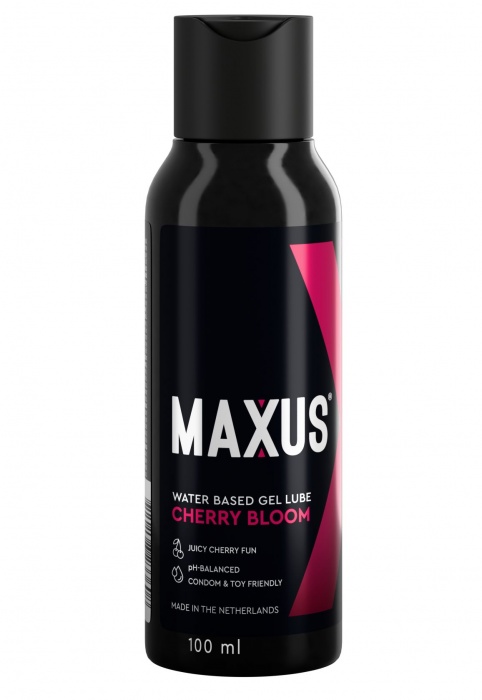 Лубрикант на водной основе MAXUS Cherry Bloom - 100 мл. - Maxus - купить с доставкой в Брянске