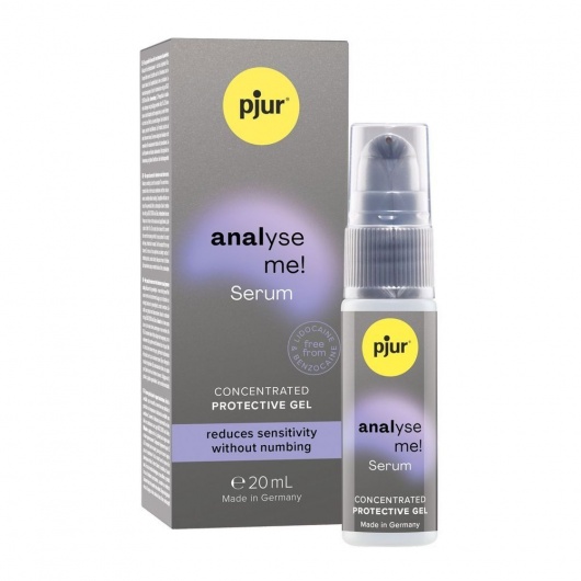 Расслабляющая анальная сыворотка pjur Analyse Me Serum - 20 мл. - Pjur - купить с доставкой в Брянске