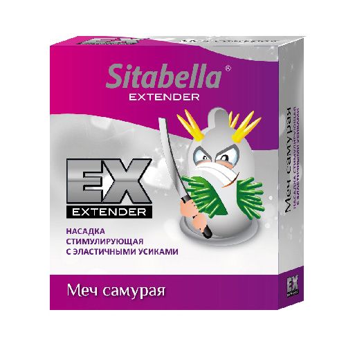 Стимулирующая насадка Sitabella Extender  Меч самурая - Sitabella - купить с доставкой в Брянске