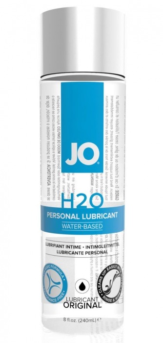 Нейтральный лубрикант на водной основе JO Personal Lubricant H2O - 240 мл. - System JO - купить с доставкой в Брянске