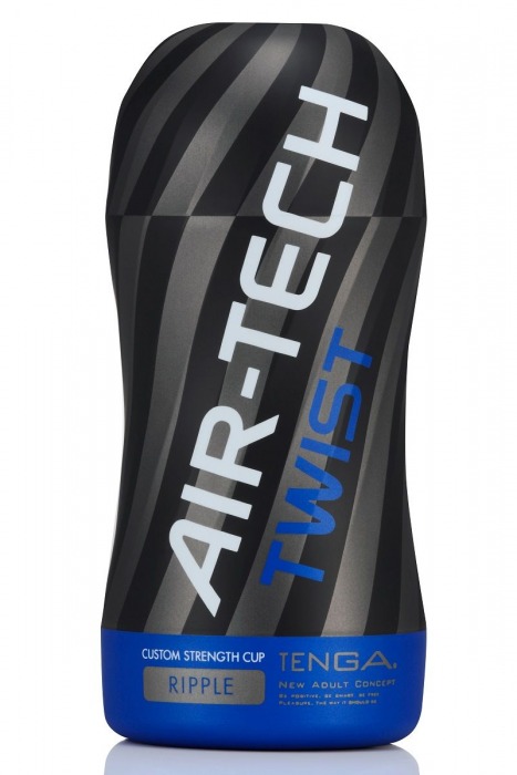 Мастурбатор с регулируемой плотностью обхвата Custom Strength CUP Twist Ripple - Tenga - в Брянске купить с доставкой