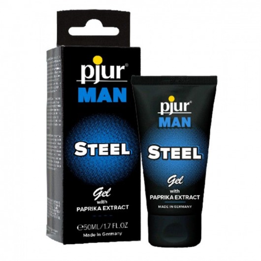 Эрекционный гель для пениса pjur MAN Steel Gel - 50 мл. - Pjur - купить с доставкой в Брянске