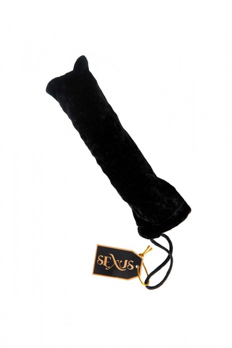 Двусторонний розовый фаллос  с рёбрами и точками - 19,5 см. - Sexus