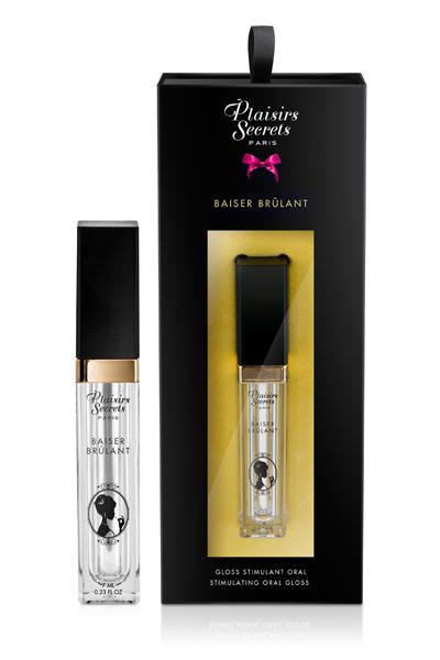 Стимулирующий блеск для губ Baiser Brulant Gloss Plaisirs Secrets - 7 мл. - Plaisir Secret - купить с доставкой в Брянске
