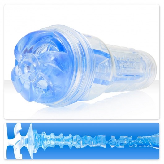 Мастурбатор Fleshlight Turbo - Trust Blue Ice - Fleshlight - в Брянске купить с доставкой