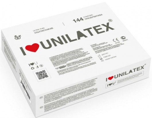 Ультратонкие презервативы Unilatex Ultra Thin - 144 шт. - Unilatex - купить с доставкой в Брянске