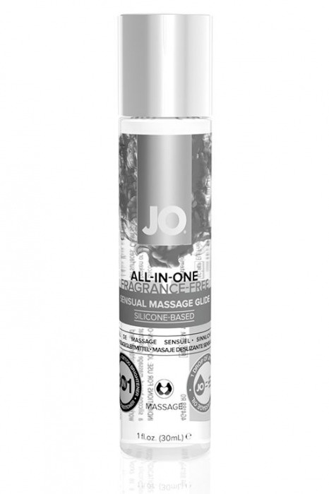 Массажный гель ALL-IN-ONE Massage Oil Sensual нейтральный - 30 мл. - System JO - купить с доставкой в Брянске