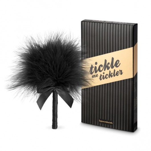 Пуховка для эротических игр Tickle Me Tickler - Bijoux Indiscrets - купить с доставкой в Брянске