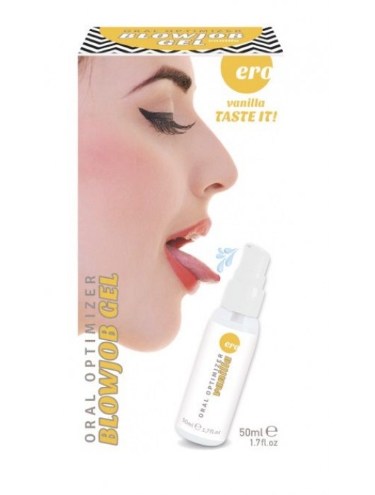 Увлажняющий гель для орального секса с ароматом ванили - 50 мл. - Ero - купить с доставкой в Брянске