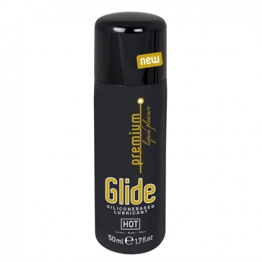 Интимный гель на силиконовой основе Premium Glide - 50 мл. - HOT - купить с доставкой в Брянске