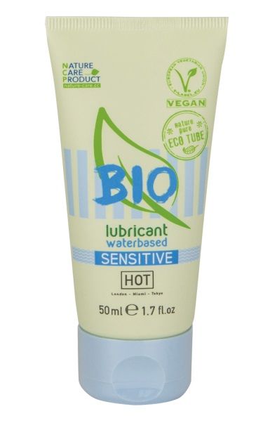 Органический лубрикант для чувствительной кожи Bio Sensitive - 50 мл. - HOT - купить с доставкой в Брянске