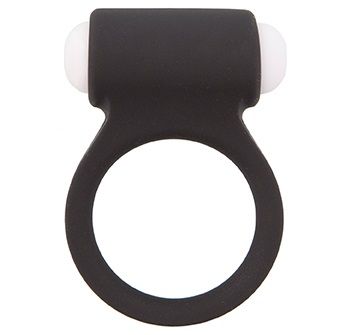 Чёрное эрекционное виброкольцо LIT-UP SILICONE STIMU RING 3 BLACK - Dream Toys - в Брянске купить с доставкой