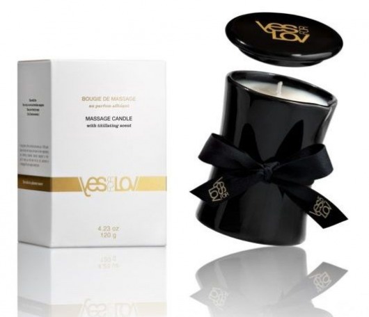 Массажная свеча Titillating Massage Candle - 120 мл. - YESforLOV - купить с доставкой в Брянске