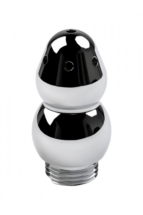 Металлический анальный душ с тремя насадками - ToyFa - купить с доставкой в Брянске