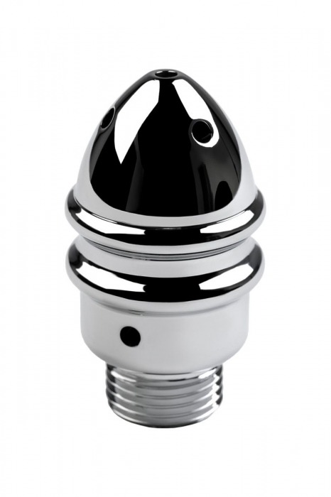 Металлический анальный душ с тремя насадками - ToyFa - купить с доставкой в Брянске