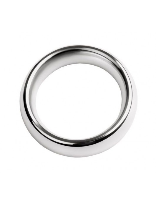 Металлическое эрекционное кольцо размера L - ToyFa - в Брянске купить с доставкой