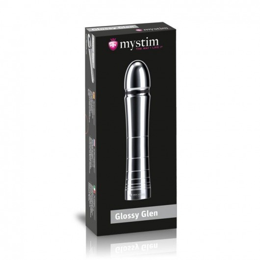 Фаллоимитатор для электростимуляции Glossy Glen Dildo - 14 см. - MyStim - купить с доставкой в Брянске