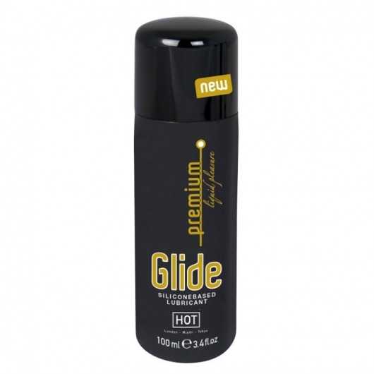 Интимный гель на силиконовой основе Premium Glide - 100 мл. - HOT - купить с доставкой в Брянске