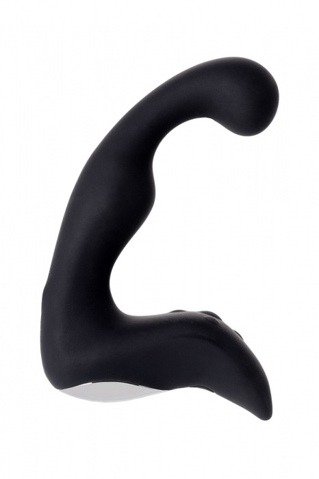 Чёрный изогнутый вибростимулятор простаты Erotist - Erotist Adult Toys - в Брянске купить с доставкой