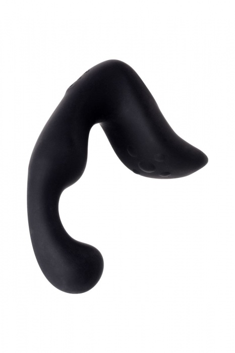 Чёрный изогнутый вибростимулятор простаты Erotist - Erotist Adult Toys - в Брянске купить с доставкой