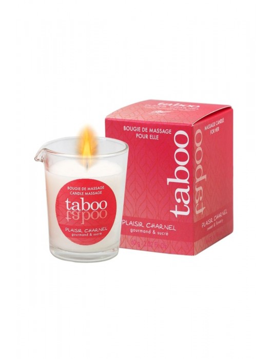 Массажное аромамасло с афродизиаками для женщин RUF Taboo Plaisir charnel - 60 гр. - RUF - купить с доставкой в Брянске