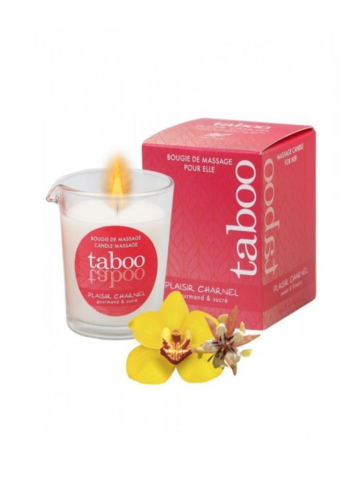 Массажное аромамасло с афродизиаками для женщин RUF Taboo Plaisir charnel - 60 гр. - RUF - купить с доставкой в Брянске