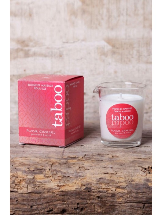 Массажное аромамасло с афродизиаками для женщин RUF Taboo Plaisir charnel - 60 гр. - RUF - купить с доставкой в Брянске
