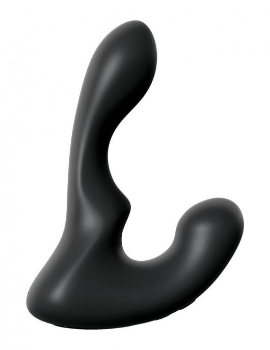 Черный анальный вибростимулятор P-Spot Milker - 14 см. - Pipedream - в Брянске купить с доставкой